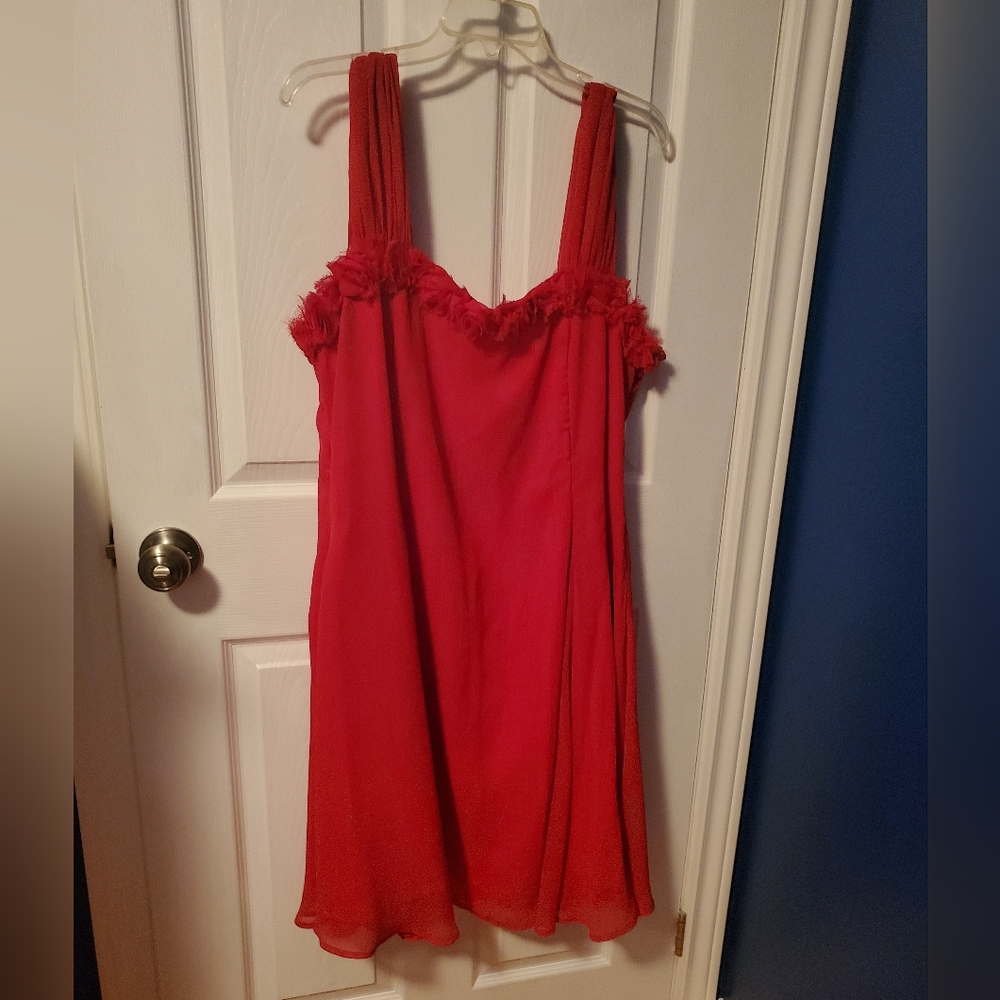 Red dress
